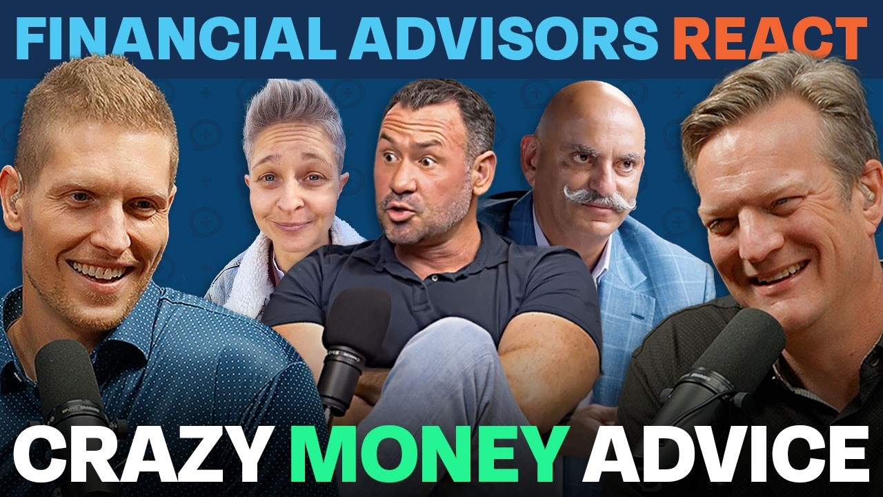 Financial Advisors React to CRAZY Money Advice Thumbnail